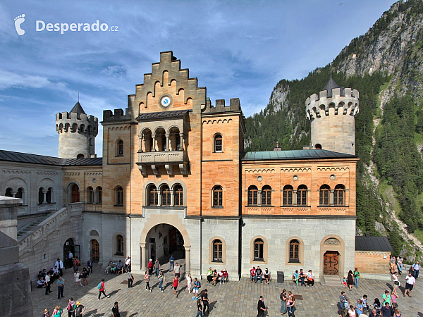 Zámek Neuschwanstein (Bavorsko - Německo)