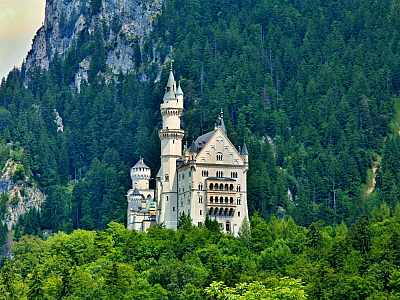 Zámek Neuschwanstein (Bavorsko - Německo)