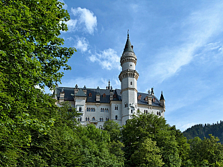 Zámek Neuschwanstein (Bavorsko - Německo)