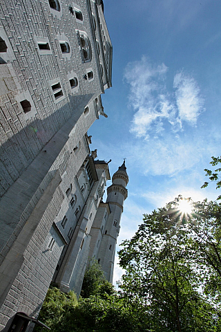 Zámek Neuschwanstein (Bavorsko - Německo)