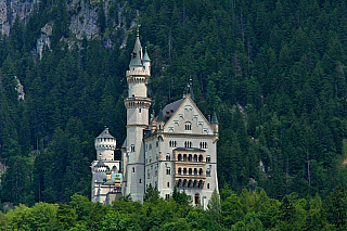 Zámek Neuschwanstein (Bavorsko - Německo)