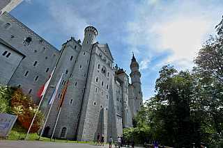 Zámek Neuschwanstein (Bavorsko - Německo)