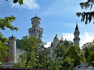 Zámek Neuschwanstein (Bavorsko - Německo)