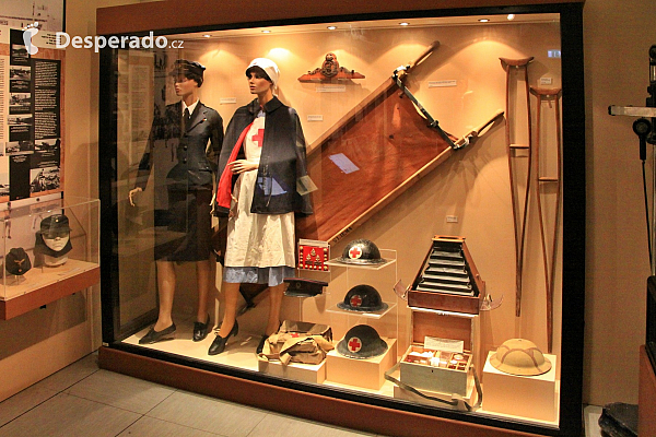 Válečné muzeum v pevnosti St. Elmo ve Vallettě (Malta)