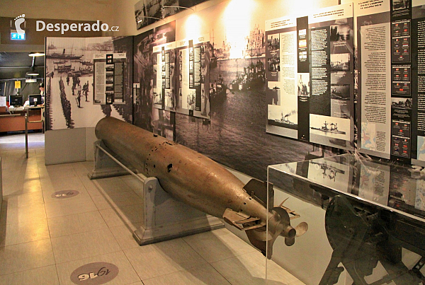 Válečné muzeum v pevnosti St. Elmo ve Vallettě (Malta)