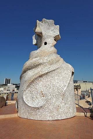 Casa Mila neboli La Pedrera od Antonio Gaudího (Barcelona - Katalánsko - Španělsko)