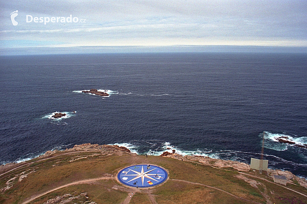 Herkulova věž v La Coruña (Španělsko)