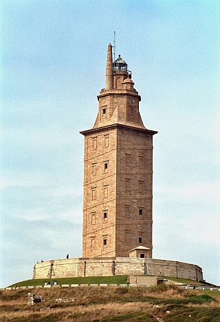 Herkulova věž  v La Coruña (Španělsko)