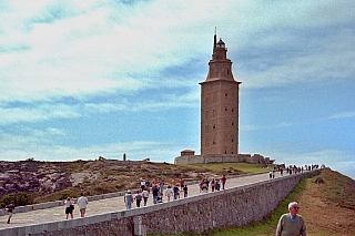 Herkulova věž  v La Coruña (Španělsko)