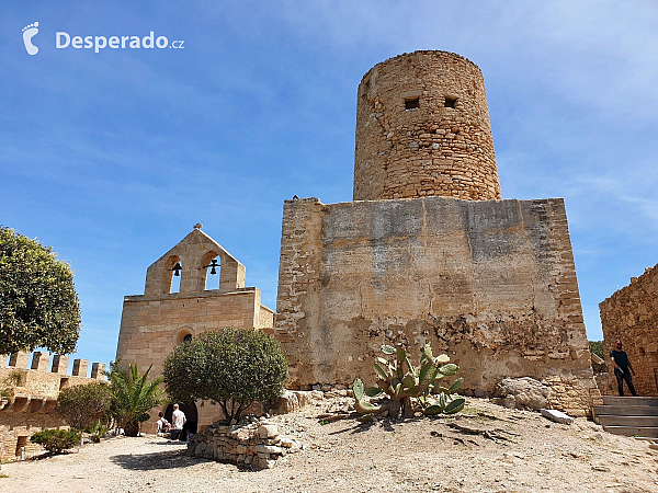 Castillo de Capdepera (ostrov Mallorka - Španělsko)