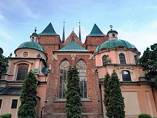 Katedrála sv. Jana Křtitele – zadní strana (Vratislav - Polsko)