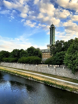 Budova Nové radnice s vyhlídkovou věží (Ostrava - Česká republika)