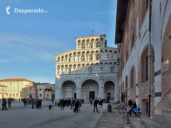 Katedrála Duomo di San Martino v Lucca (Toskánsko - Itálie)