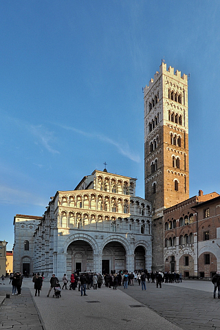 Katedrála Duomo di San Martino v Lucca (Toskánsko - Itálie)