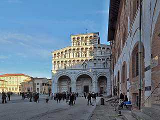 Katedrála Duomo di San Martino v Lucca (Toskánsko - Itálie)