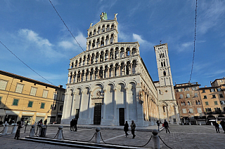 Chiesa di San Michele in Foro v Lucca (Toskánsko - Itálie)