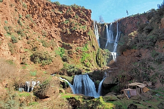 Vodopády Ouzoud (Maroko)