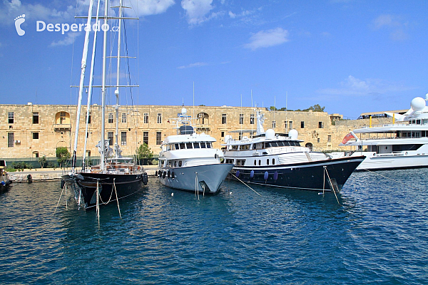 Výlet lodí Captain Morgan okolo Valletty, Grand Harbour a Sliemy (Malta)