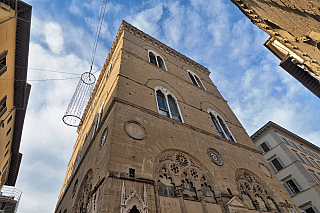 Via dei Calzaiuoli ve Florencii (Itálie)