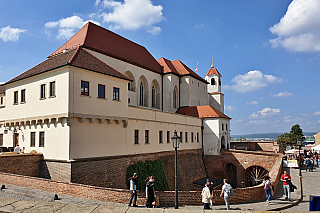 Hrad Špilberk v Brně (Česká republika)