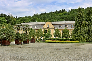 Lázeňská kolonáda v Kudowě Zdróji (Polsko)