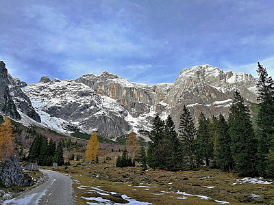 Okouzlující vrcholky Berchtesgadenských Alp.
