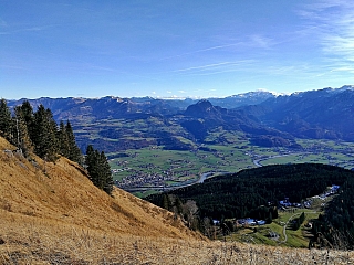 Nádherné výhledy z místa Rossfeld Panorama Strasse.