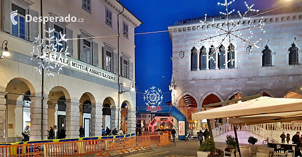 Vánoční Udine (Friuli-Venezia Giulia - Itálie)