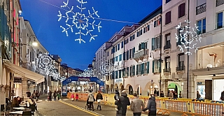 Vánoční Udine (Friuli-Venezia Giulia - Itálie)