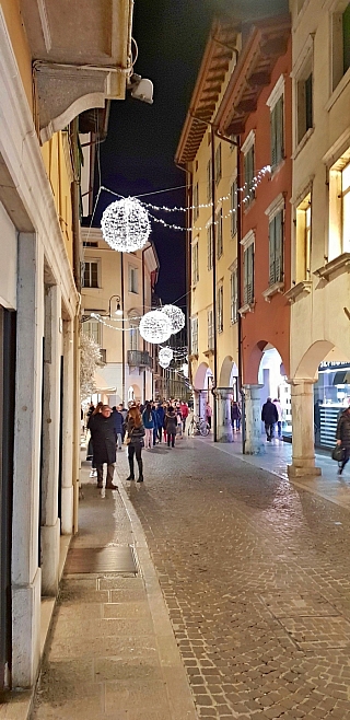 Vánoční Udine (Friuli-Venezia Giulia - Itálie)