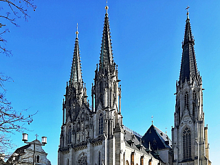 Monumentální katedrála svatého Václava v Olomouci