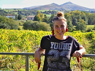 Lucie na sběru (Baskicko - Francie)