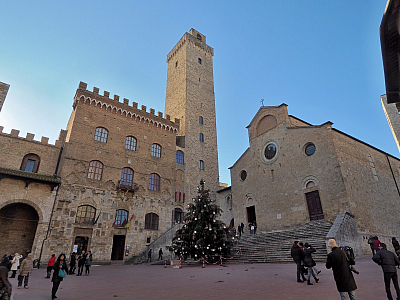 San Gimignano (Toskánsko - Itálie)