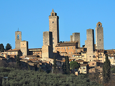 San Gimignano (Toskánsko - Itálie)