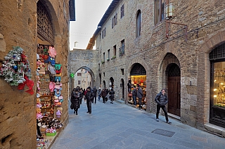 San Gimignano (Toskánsko - Itálie)