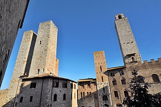 San Gimignano (Toskánsko - Itálie)