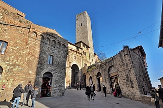 San Gimignano (Toskánsko - Itálie)