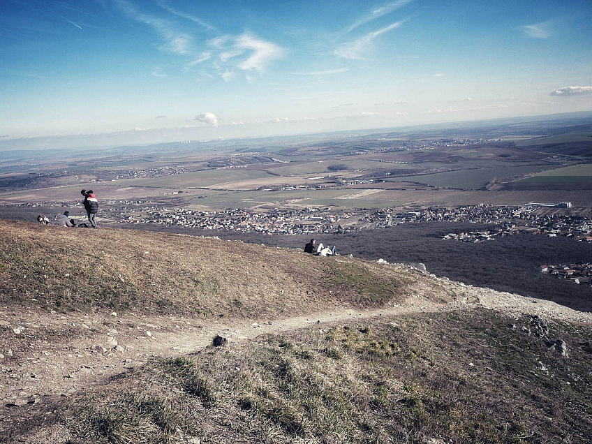 Výhľad z Pyramídy do okolia (Slovensko)