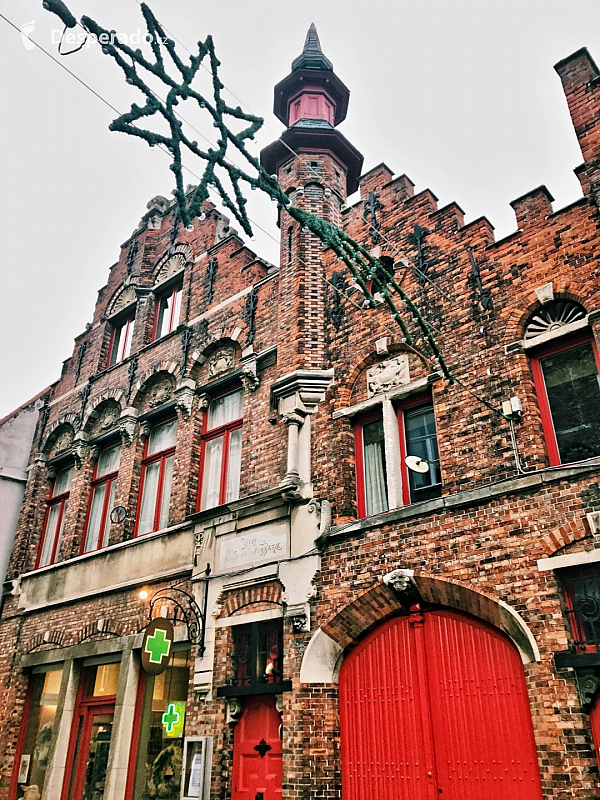 Stará lékárna v Brugách (Bruggy - Belgie)