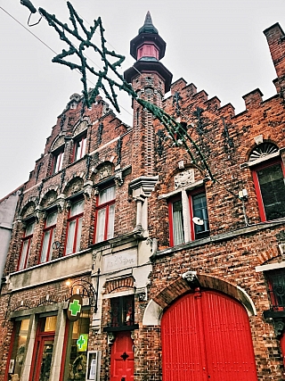 Stará lékárna v Brugách (Bruggy - Belgie)