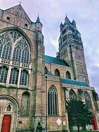 Katedrála Božského Spasitele (Bruggy - Belgie)