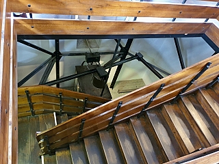 Na radniční věž vede spousta schodů (Brno - Česká republika)