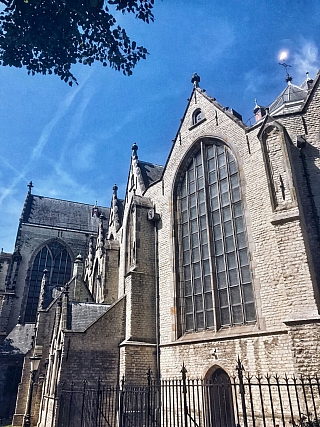 Sint Janskerk v Goudě (Gouda - Nizozemsko)