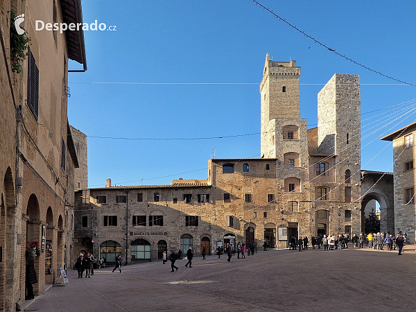 San Gimignano (Toskánsko - Itálie)