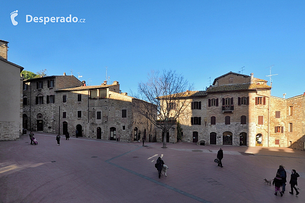 San Gimignano (Toskánsko - Itálie)