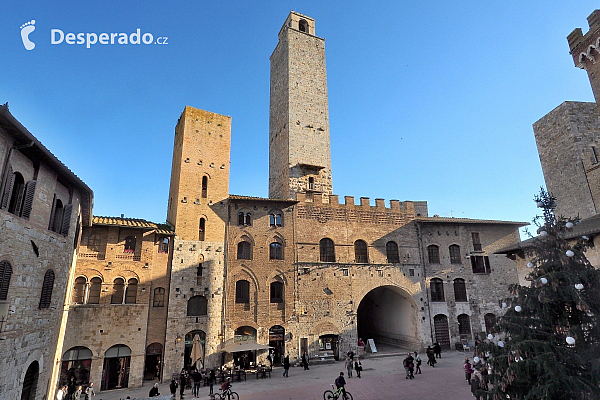 San Gimignano (Toskánsko - Itálie)