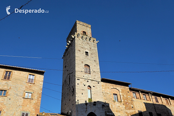San Gimignano (Toskánsko - Itálie)