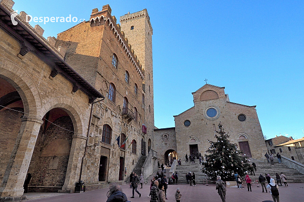 San Gimignano (Toskánsko - Itálie)