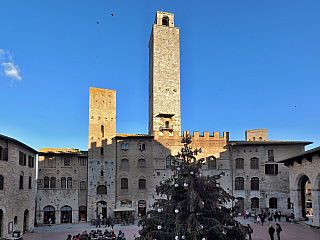 San Gimignano (Toskánsko - Itálie)