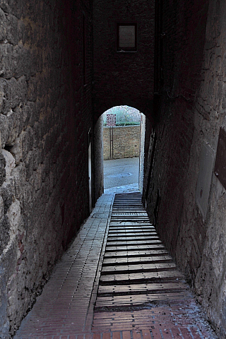 San Gimignano (Toskánsko - Itálie)